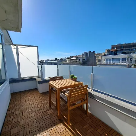 Apartmán Penthouse Centrum Met Binnen- En Buitenterras En Gratis Garagebox *